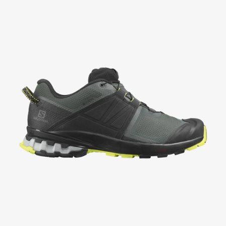 Buty Trekkingowe Męskie Salomon XA WILD GORE-TEX Czarne/Oliwkowe - PL 0-WOKP